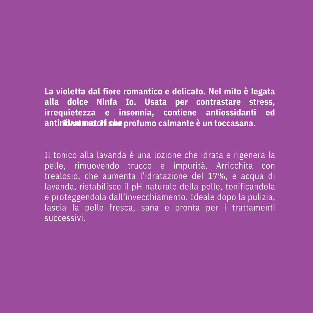 Talco Profumato - Violetta