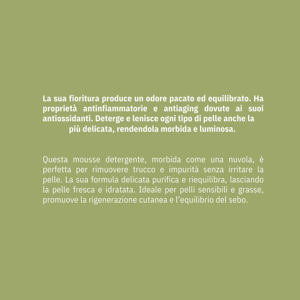 Mousse Detergente Viso - Camomilla