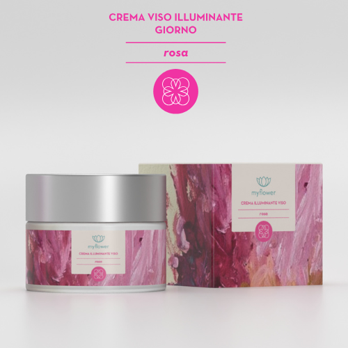 Crema Viso Giorno Illuminante - Rosa