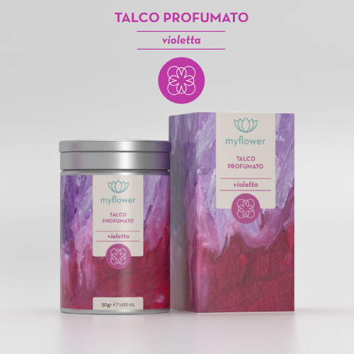 Talco Profumato - Violetta